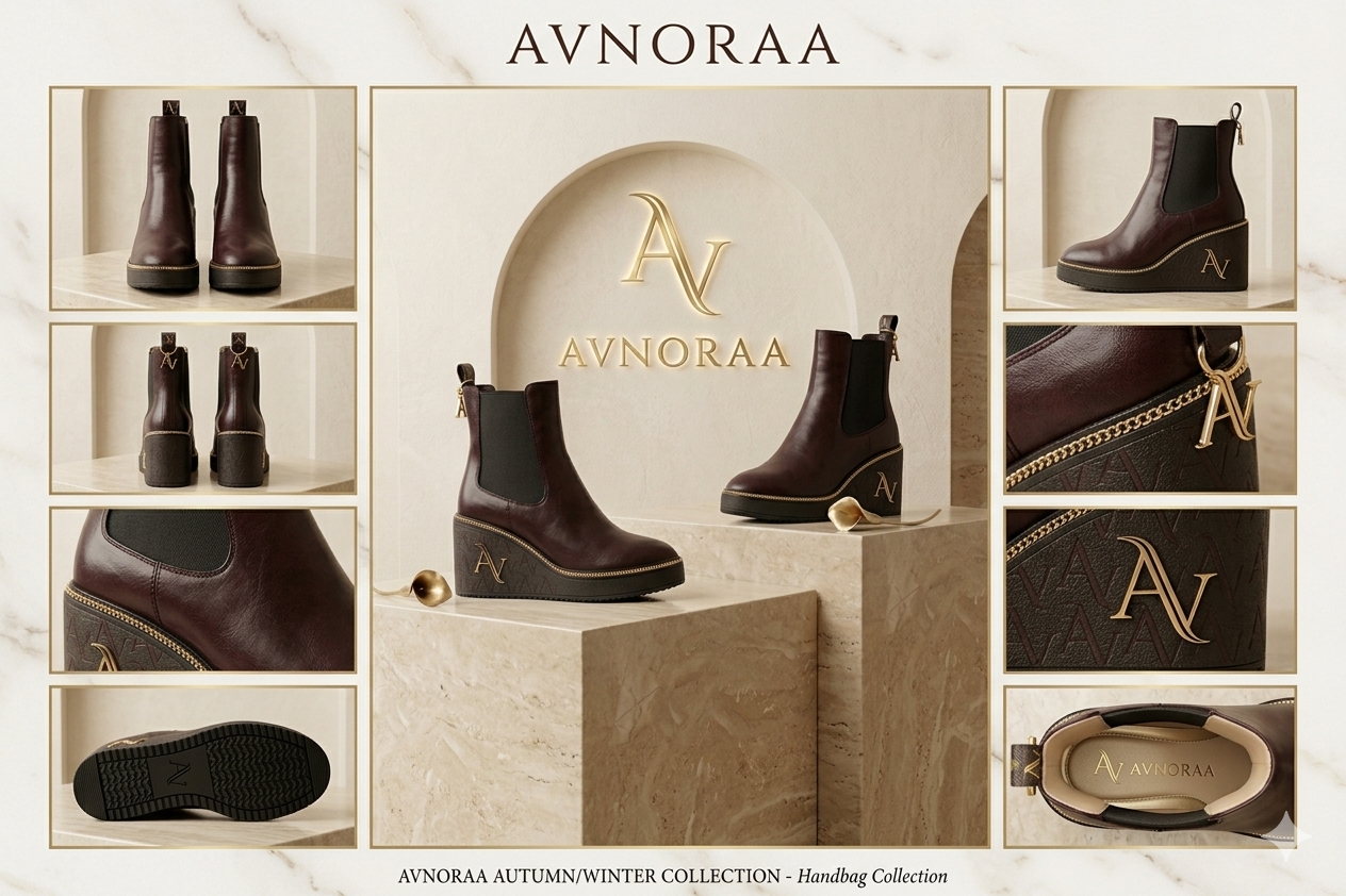 avnoraa valentina wedge chelsea boot in roasted coffee avnoraa valentina wedge chelsea boot in roasted coffee